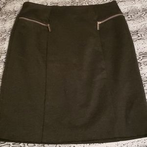 Michael Kors Charcoal Grey Pencil Skirt Size 8